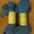 Vintage Dexter Orlon Sayelle Sport Yarn, 2 hanks, med. blue, in wraps 1 thumbnail