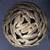 Decorative metal bowls made of metal feathers 16in and 10in 9 thumbnail