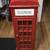 Red "London" Telephone Booth Bookcase in Excellent Condition 4 thumbnail