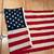 Cloth flag USA red white blue stars & stripes 2 thumbnail