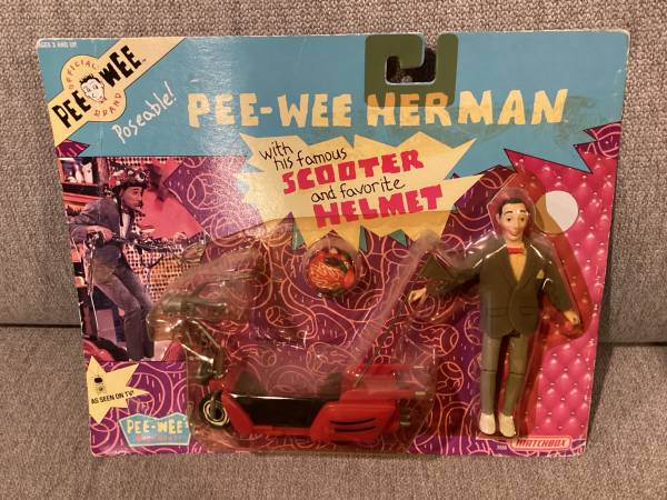 Pee Wee Herman scooter set 1