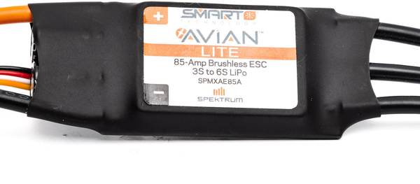 Rc Radio Control Spektrum 5055-500kv, 85amp Avian ESC, AR637 Receiver 1