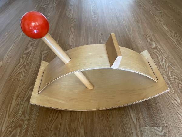 Rocking Beauty Hobby Horse Gloria Caranica for Creative Playthings 1