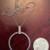 Brand New Natural Diamond and Sapphire in 14K white Gold Necklace 2 thumbnail