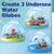 New! Set of 2 Make your own Kits Water Globes & Window Art SunCatchers 2 thumbnail