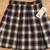 Two NEW School Uniform Plaid Skirts Navy & White Pleated Skirt 1 thumbnail