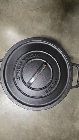 Cast Iron 6 quart pot (New) 1