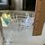 TIFFANY & Co 4 1/4” Wide 2 1/4” Tall Crystal Bowl Lines Cut Etched Signed 4 thumbnail