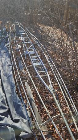 Aluminum kayak frame 1