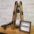 Handcrafted Wine Barrel Stave Table Bar Lamp 1 thumbnail