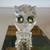 Swarovski Crystal Miniature Owl Figurine 010014 Green Eyes 1-3/8" 1 thumbnail