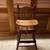 Vintage maple highchair with tray. 1 thumbnail