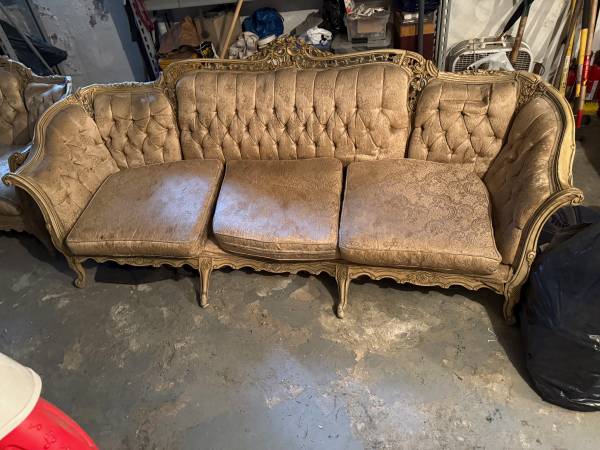Antique Sofas Loveseat Couch Victorian French 1
