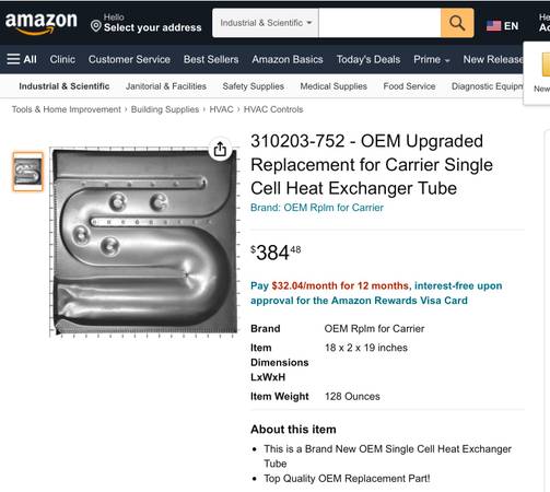 Heat exchanger cell 1