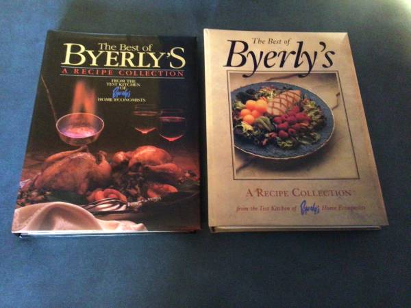 Two Byerly’s Cookbooks 1