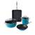 Curtis Stone 6-Piece Dura-Pan Nonstick Cookware Set 1 thumbnail