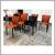 Josep Lluscà For Cassina Cos Leather Dining Chairs, Set Of Eight 3 thumbnail
