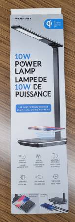 Desk LED Lamp with Wireless Charger 1
