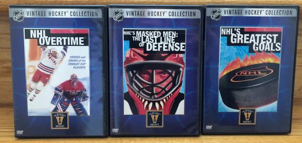 Assorted Hockey DVDs 1