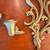 Pair of Vintage Gold Syroco Wood Double Candle Wall Sconces 2 thumbnail