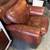 VERY LUXURY ❗️VERY COMFORTABLE❗️ LEATHER SOFA AND OTTOMAN SET 2 thumbnail