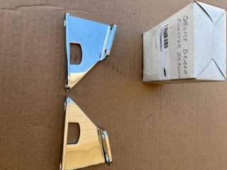 Chevy, Chevelle, GM chrome power brake booster Brackets 1