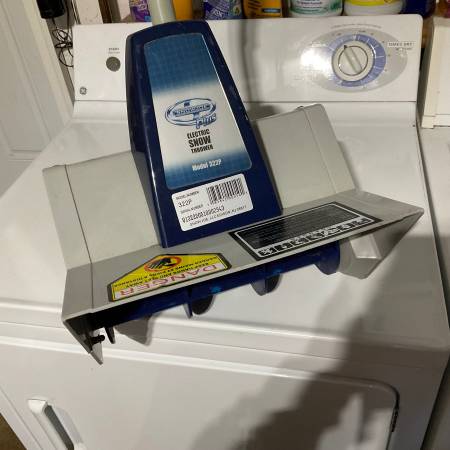 Electric Snow Thrower 1