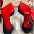 NIB Christian Louboutin Paris “Iriza 100 Glitter Tennis” Red-Bottom Pumps - 5 thumbnail
