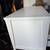 White Lacquer Credenza--2 desk drawers top & 2 file drawers 3 thumbnail