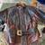 SEBASTIAN Fine Leathers of SPAIN Gold Studded Leather Jacket Coat Wome 1 thumbnail