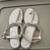 SheSole White Thong Style Sandals Faux Pearl Rhinestone Embellished SZ6 1 thumbnail