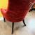 Red Velvet Accent Chair 10 thumbnail