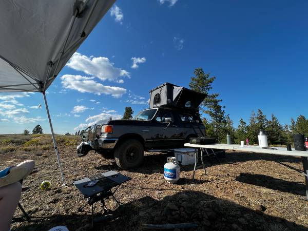 1987 Ford Bronco, Lifted, Roof Top Tent - $7,000 (Kingston)63441948009219122
