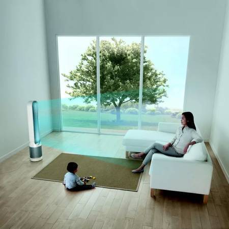 Like new Dyson TP01 Tower Fan & Air Purifier + Remote 1