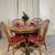 Solid Oak Kitchen Dining Table & 4 Windsor Chairs PERFECT FOR SMALL KI 1 thumbnail