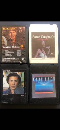 20 x 8 track tapes - Creedence, Boston, Chicago, Robin Williams, Fifth - $19 (petaluma)63471477282817122