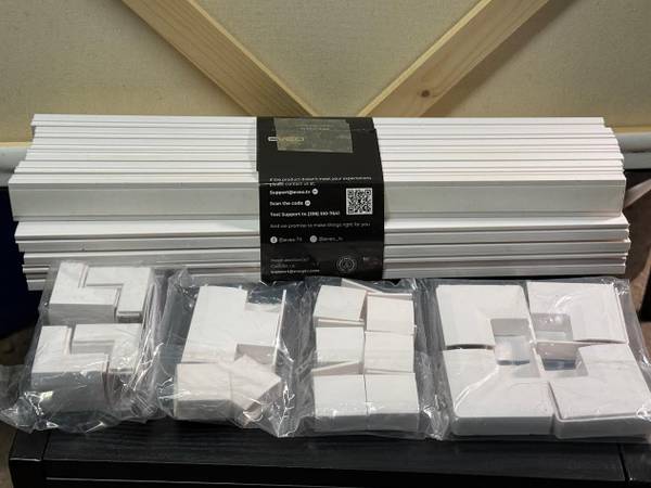 EVEO Plastic Cable Runners (w/ Adhesive Tape) [NEW] 1