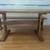 Cherry Trestle table & matching bench by Vermont Farm Table 1 thumbnail