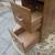 Oak Finish File Cabinet on Wheels 6 thumbnail