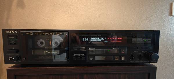 Sony TCK-501R Cassette Deck Player 1