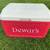 Vintage DEWAR'S Scotch Whiskey Coleman Cooler Ice Chest / Liquor Adver 1 thumbnail