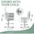 Kids adjustable desk with light and chair 3 thumbnail