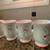 4 Porcelain Christmas Snowman Cups 1 thumbnail