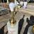 (2) Vintage Asian influence reverse painted satin glass lamps A228 6 thumbnail