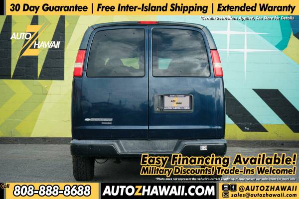 Furgón Chevrolet Express 1500 LS para pasajeros 2014 3D [Financiamiento disponible] - $18,995 (609 waiakamilo road | www.autozhawaii.com)63617599149443124