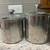 2 Stainless Steel Canisters with Glass Lids 1 thumbnail