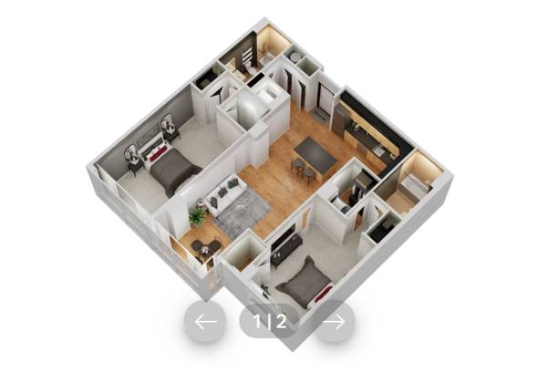 $1,638 / 2br - 1210ft2 - DC Apartments with Controlled Access and Parking Available (Gallery Place/Chinatown)63896395383939124