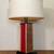 Mid Century Combed Wood and Acrylic Table Lamp Paul Frankl Paul Laszlo 2 thumbnail