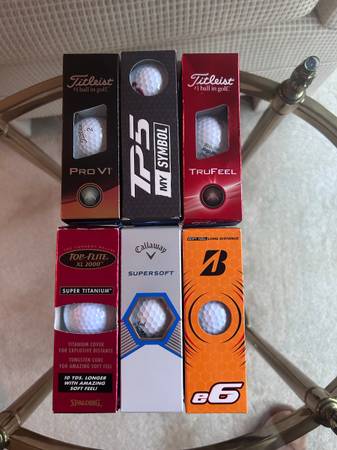 New Golf Balls 1