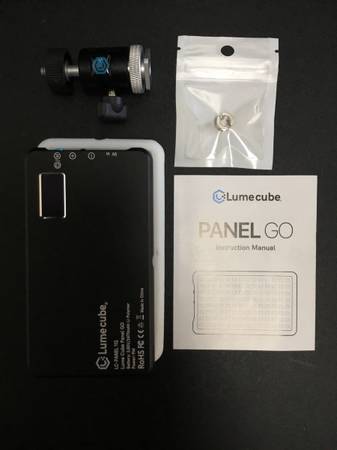 LUME CUBE PANEL KIT DE ILUMINACIÓN PARA CÁMARA - $99 (Escondido)63471473442947122